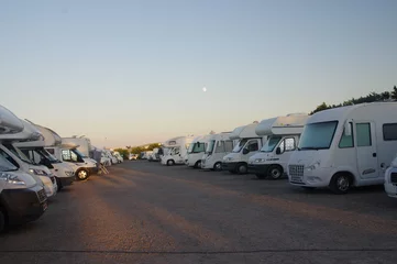 Gordijnen aire de camping car © savoieleysse