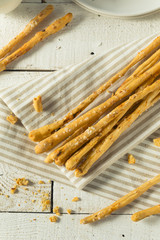 Homemade Italian Grassini Bread Sticks
