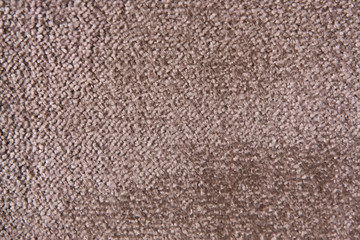 Texture of natural linen fabric in pattern gray color close-up in vintage style