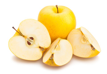 Naklejka na ściany i meble yellow apples