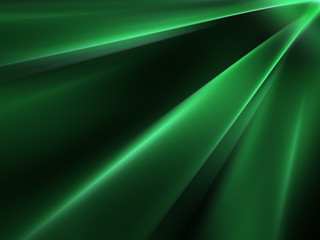      Abstract Green Light Background 