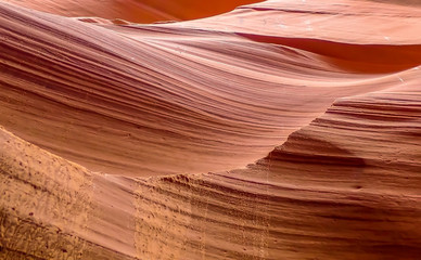Close Up Lines in Slot Canyon