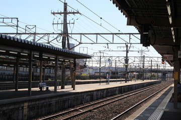 Fototapeta na wymiar 鉄道の旅