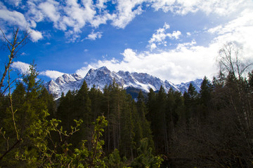 Schneebedeckte Berge