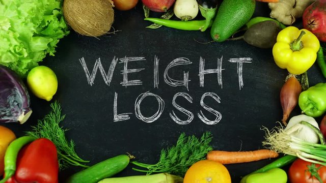 weight loss fruit stop motion