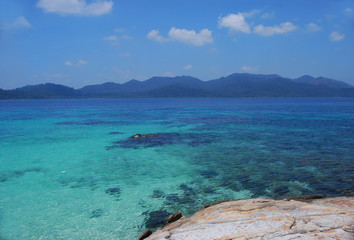  Lipe  Island is in the south of Thailand. Beautiful sandy beach, beautiful snorkeling in the summer.