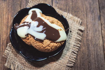 oatmeal cookies on a plate