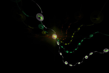 abstract fractal background. color fireworks. Abstract painting multicolor texture. motion holiday background. Modern multicolor futuristic dynamic pattern. Fractal artwork for creative graphic design