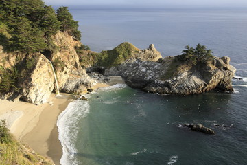 Julia Pfeiffer Burns State Park, near CA state route 1