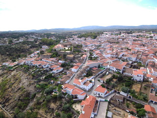 Fototapeta na wymiar Valencia de Alcántara. Pueblo de Cáceres, comunidad autónoma de Extremadura (España)