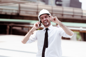 Mobile office concept.