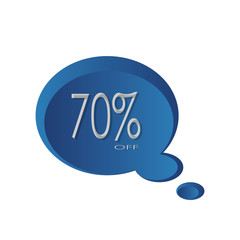 label banner bubble speech quote box with bubble think style isolated background