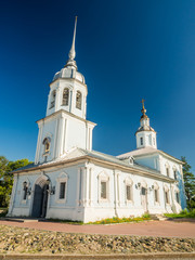 XVIII Century St. Alexander Nevsky Orthodox Church In Vologda