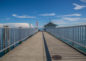 Landscape of the Lake Constance or Bodensee in Germany