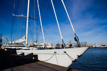 Boat at the harbor