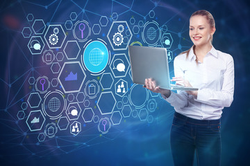 Computing and media concept