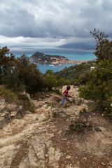 Fototapeta premium Sentiero per punta manara