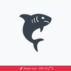 Shark Icon / Vector