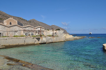 Aegadian Islands beach in Trapani