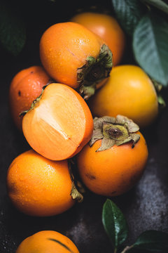 Kaki ou persimmon fruit