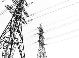 High voltage power lines