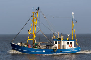 fishing vessel at sea