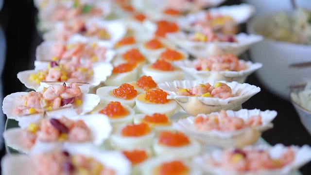 snacks on a Swedish table