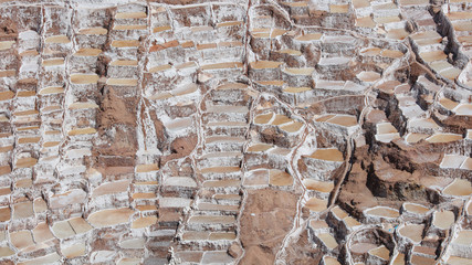Salinas de Maras en Peru