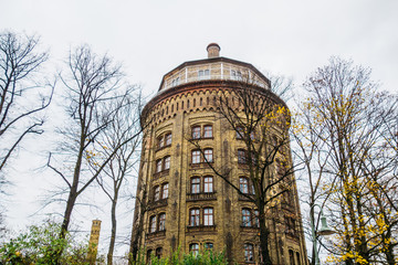 Striking historic octagonal round tower