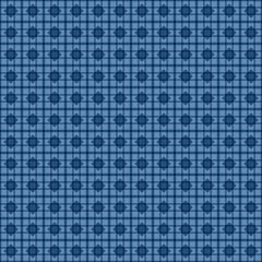 Fototapeta premium Seamless geometric pattern, vector illustration.
