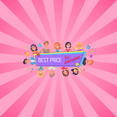 Best Offer for Everyone Promotional Poster People