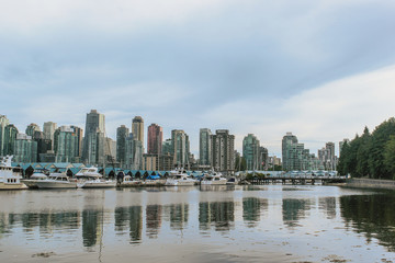Obraz premium La baia di Vancouver, British Columbia, Canada
