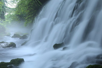 元滝伏流水　Mototaki waterfall / Nikaho, Akita, Japan