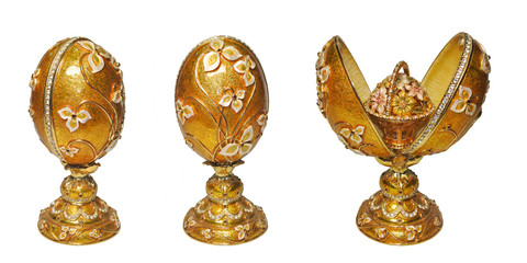 egg casket copy of Faberge