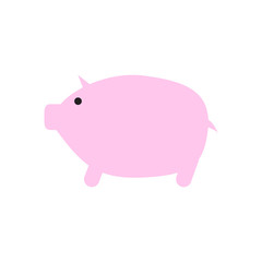 Cute pig cartoon