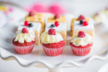 Mini dessert, cupcakes