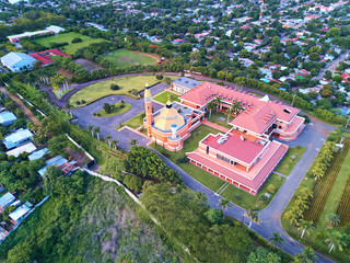 Landscape of Managua town