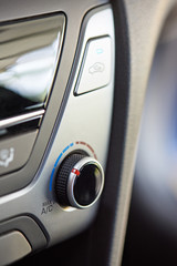 Fototapeta premium Air conditioner knob