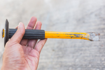 Construction Tools On The Ground.