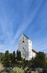 Obraz na płótnie Canvas Dansk kirke - Church in Denmark