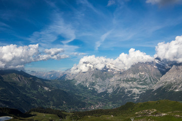 Fototapeta premium swiss view2 