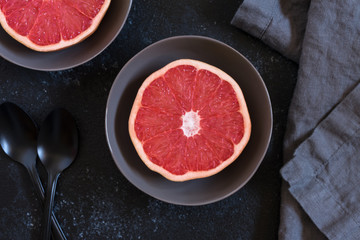 Grapefruit in a bow