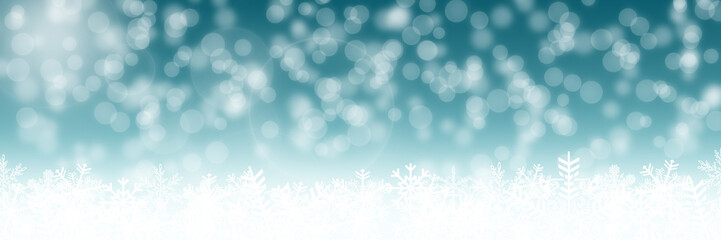      Blurred winter background 