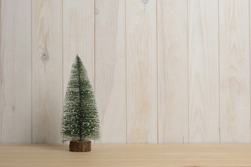 Bodegón de Navidad con árbol