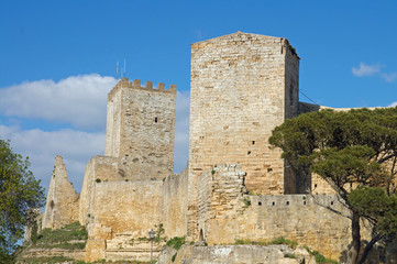 Castello di Lombardi Enna Sizilien