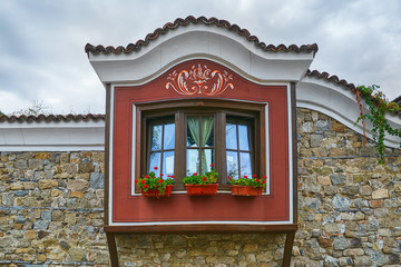 Fototapeta na wymiar Window of an Old Building
