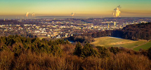 From the beautiful hills of Holland, Belgium and Germany you can get a good view on the very ugly...