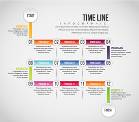 Time Line Infographic