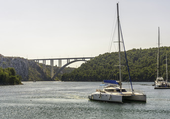 Bridge over the Adriatic,Croatia