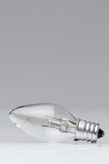 Electric lamp on a white background.